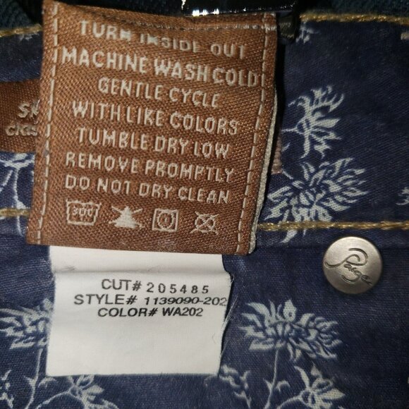 Paige Jeans Women’s Size 25 Skyline Skinny Dark Wash Stretch Distressed Citycore - Picture 12 of 16